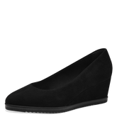 Pantofi Ortopedici Piele Naturala Donna Cam Black - Tamaris