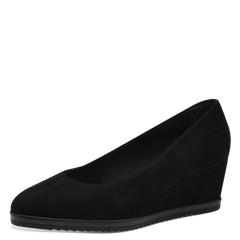 Pantofi Ortopedici Piele Naturala Donna Cam Black - Tamaris