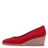 Pantofi Ortopedici Piele Naturala Donna Red - Tamaris