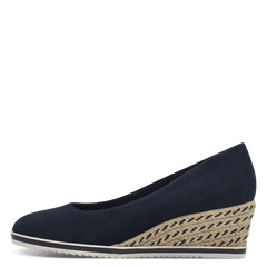 Pantofi Ortopedici Piele Naturala Donna Navy - Tamaris