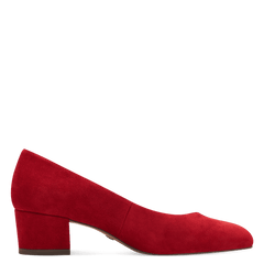 Pantofi Piele Naturala Aracely Red- Tamaris