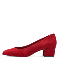 Pantofi Piele Naturala Aracely Red- Tamaris