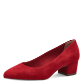 Pantofi Piele Naturala Aracely Red- Tamaris