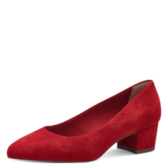 Pantofi Piele Naturala Aracely Red- Tamaris
