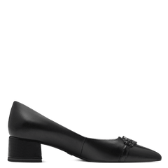 Pantofi Piele Naturala Rosa Black - Tamaris