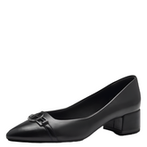 Pantofi Piele Naturala Rosa Black - Tamaris