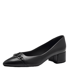 Pantofi Piele Naturala Rosa Black - Tamaris