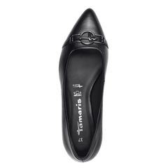 Pantofi Piele Naturala Rosa Black - Tamaris