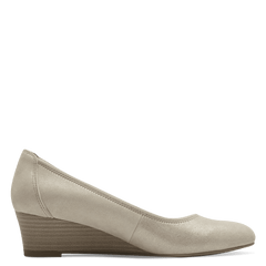 Pantofi Ortopedici Piele Naturala Donna CHAMPAGNE - Tamaris