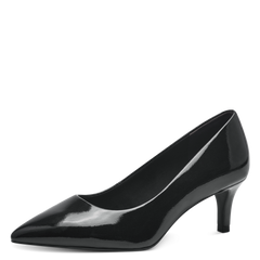 Pantofi Piele Naturala Nebra Black Patent