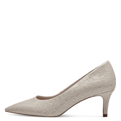 Pantofi Cu Toc Nebra BEIGE STRUCT - Tamaris