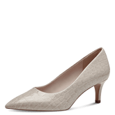 Pantofi Cu Toc Nebra BEIGE STRUCT - Tamaris