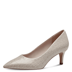 Pantofi Cu Toc Nebra BEIGE STRUCT - Tamaris