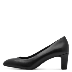 Pantofi Piele Naturala Pavia Black - Tamaris