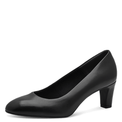 Pantofi Piele Naturala Pavia Black - Tamaris