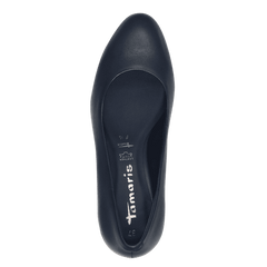 Pantofi Piele Naturala Pavia Bleumarin - Tamaris