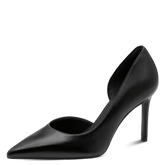 Pantofi Piele Naturala Elisabeth BLACK - Tamaris