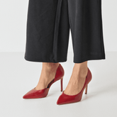 Pantofi Piele Naturala Elisabeth RED - Tamaris