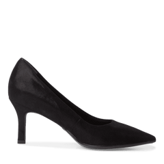 Pantofi Piele Naturala Salma Black Sidef - Tamaris