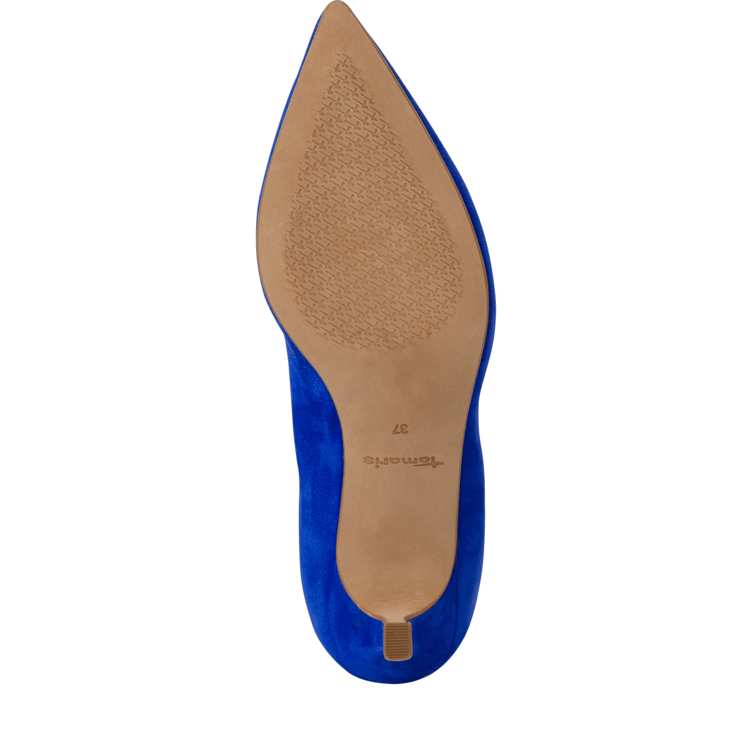 Pantofi Piele Naturala Salma Royal Blue - Tamaris