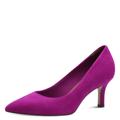 Pantofi Piele Naturala Salma DARK PINK - Tamaris