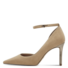 Pantofi Piele Naturala Mely Tan - Tamaris