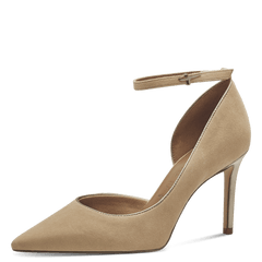 Pantofi Piele Naturala Mely Tan - Tamaris