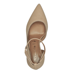 Pantofi Piele Naturala Mely Tan - Tamaris