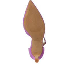 Pantofi Piele Naturala Olimpia Purple - Tamaris