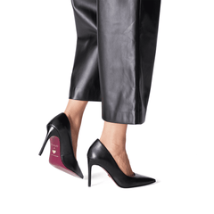 Pantofi Piele Naturala Zylla Black - Tamaris