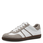 Sneakers Piele Naturala Audry OffWhite Comb - Tamaris