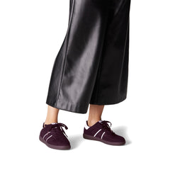 Sneakers Piele Naturala Audry Bordeaux - Tamaris