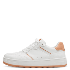 Pantofi Sport ARERNA WHITE/ORANGE - Tamaris