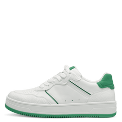 Pantofi Sport ARERNA WHITE/GREEN - Tamaris