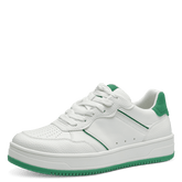 Pantofi Sport ARERNA WHITE/GREEN - Tamaris