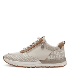 Sneakers Lanne Ivory Comb- Tamaris