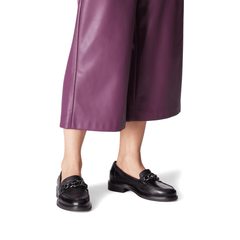 Pantofi Piele Naturala Vika Black- Tamaris