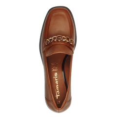 Pantofi Piele Naturala Mara Cognac- Tamaris