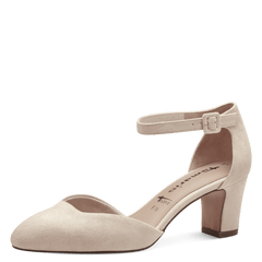 Pantofi Cu Toc Barbara Nude - Tamaris