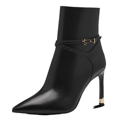 Ghete Piele Naturala HS Black - Tamaris