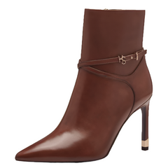 Ghete Piele Naturala HS Cognac - Tamaris