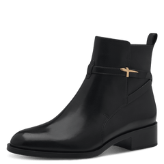 Ghete Piele Naturala Aniela Black - Tamaris