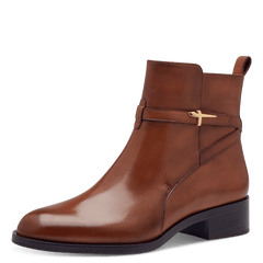 Ghete Piele Naturala Aniela Cognac - Tamaris