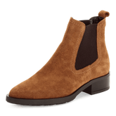 Botine Piele Naturala 1-25322-45 Cognac - Tamaris