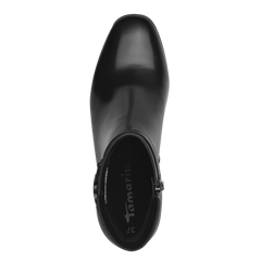 Ghete Piele Naturala Alka Black- Tamaris