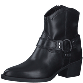 Botine Piele Naturala Kimye Black - Tamaris