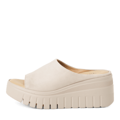 Saboti Piele Naturala Maka Taupe Suede - Tamaris