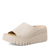 Saboti Piele Naturala Maka Taupe Suede - Tamaris