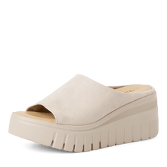 Saboti Piele Naturala Maka Taupe Suede - Tamaris