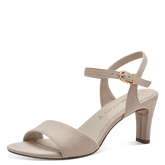 Sandale Cu Toc Baby Beige - Tamaris